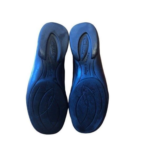 Clarks In Motion Bronze Leather Walking Loafer Shoes 67784 Women's 9.5 Medium - Picture 4 of 5